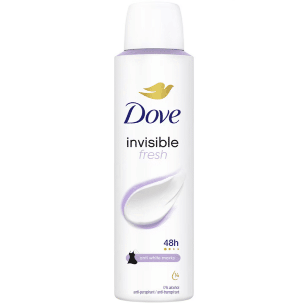 Дезодорант Дав Deo Spray 150 мл. - INVISIBLE FRESH