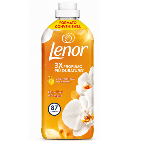 Омекотител Ленор 1.827 мл. 87 омекотявания Oro e Fiori di Vaniglia