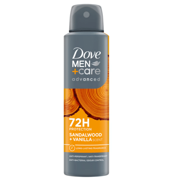 Дезодорант Дав Deo Spray 150 мл. - MEN- Sandalwoord&Vanilla