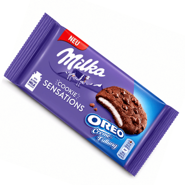Бисквитки Milka Sensations Oreo Creme 156 гр.