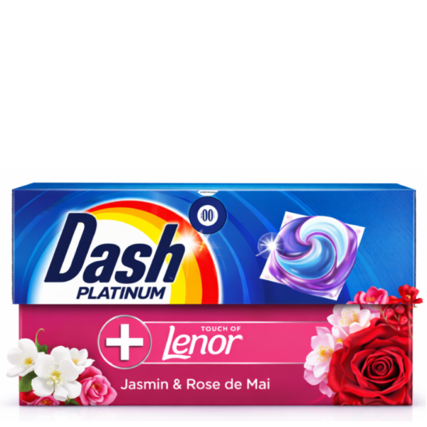 Капсули Даш 26 бр. 4in1 Touch of Lenor Jasmine&Provence Rose