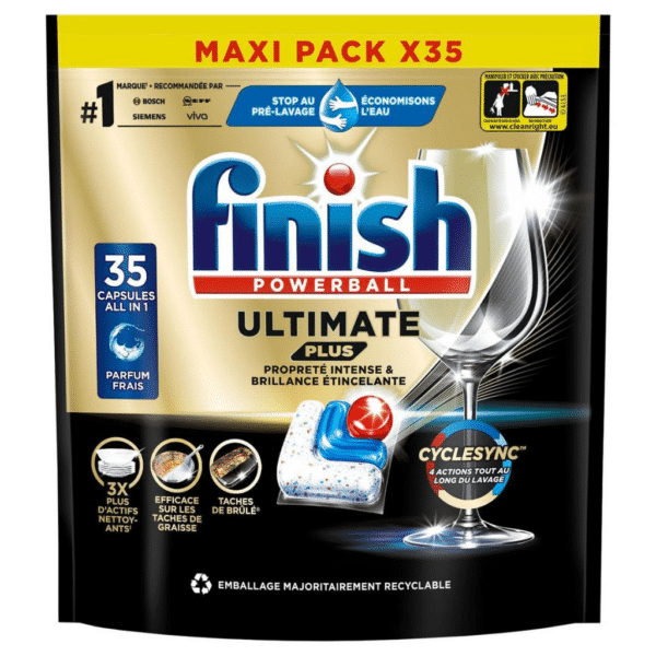 Таблетки за съдомиялна ФИНИШ 35 бр. Ultimate Plus All in 1 Fresh