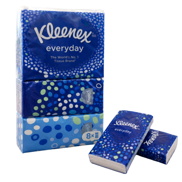 Носни кърпички Kleenex Handkerchiefs 8*9 бр.