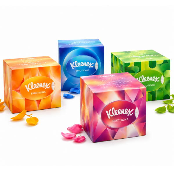 Сухи Кърпички Kleenex Collection кубчета 48 броя