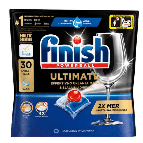 Таблетки за съдомиялна  ФИНИШ 30 бр.Ultimate All in 1