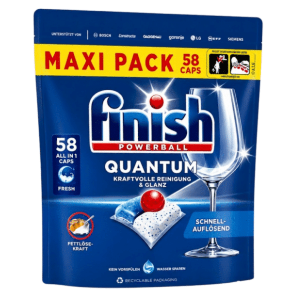 Таблетки за съдомиялна  ФИНИШ 58 бр. Quantum