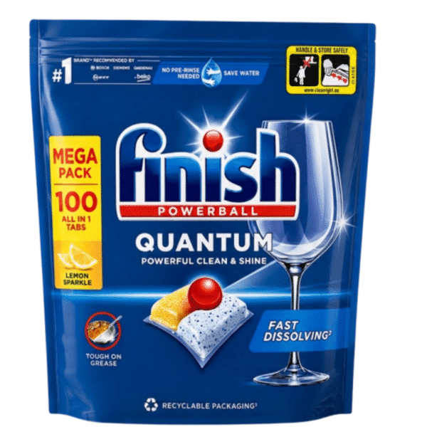 Таблетки за съдомиялна ФИНИШ 100 бр. All in 1 Lemon Quantum