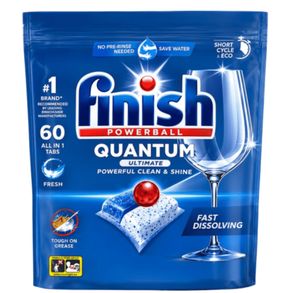 Таблетки за съдомиялна ФИНИШ 60 бр. All in 1 Essential Quantum