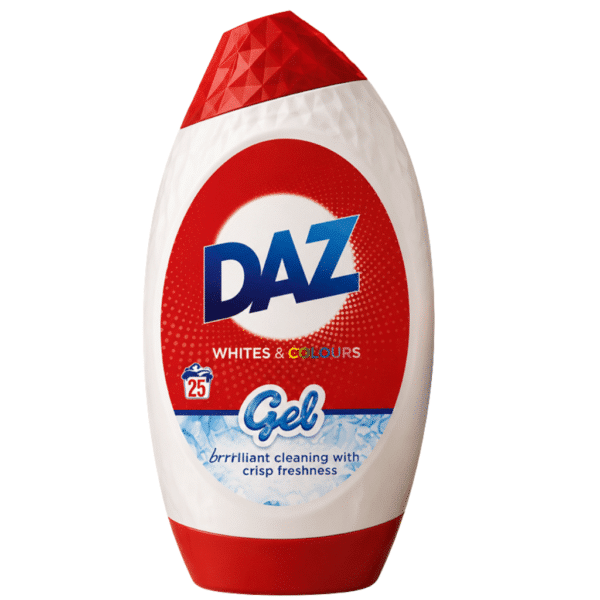 Течен гел Даз 875мл. 25 пранета White&Color