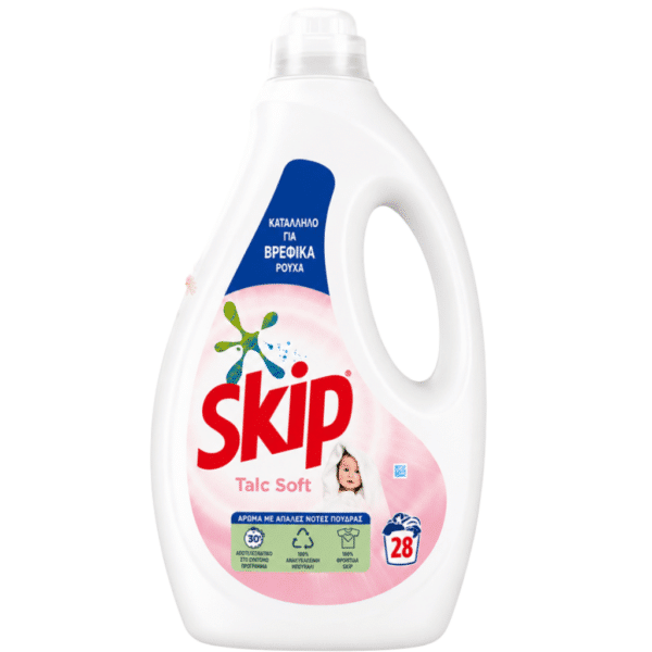 Течен гел СКИП 1.4 л./28 пр-Talc Soft