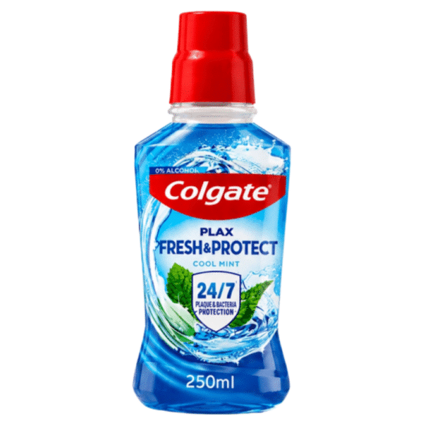 Вода за уста Колгейт 250мл. Fresh&Protect Cool Mint