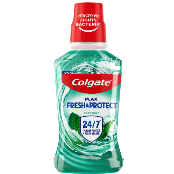Вода за уста Колгейт 250мл. Fresh&Protect Soft Mint