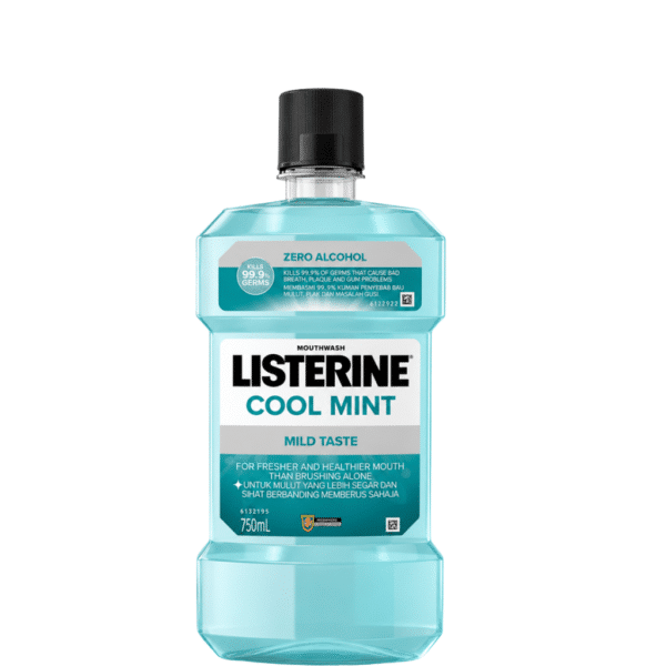 Вода за уста Листерин 750 мл. - Cool mint mild