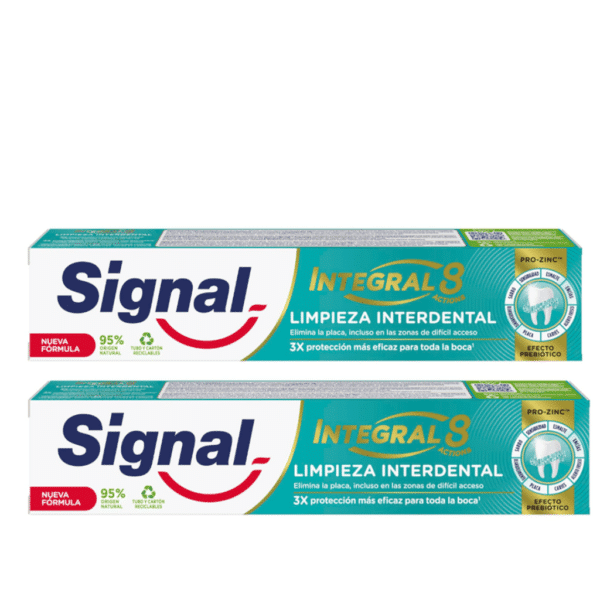 Паста за зъби Signal 2*75 мл. -Interdent