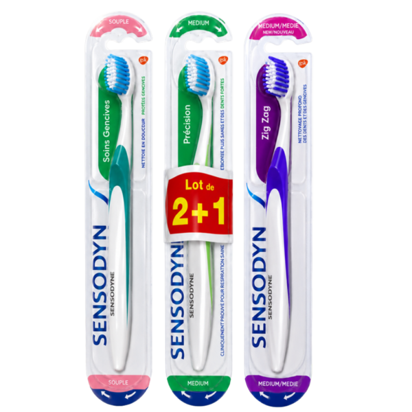 Четка за зъби Sensodyne 3 бр. Extra Soft Care&Precision