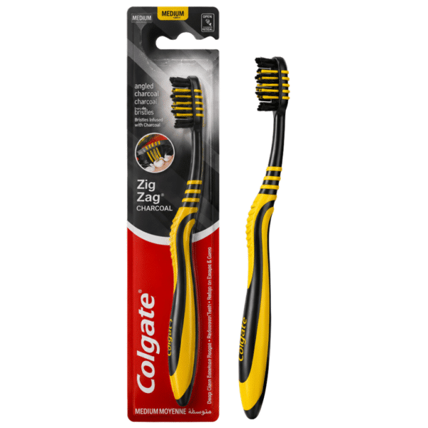 Четка за зъби КОЛГЕЙТ  Toothbrush Zig Zag Charcoal Medium