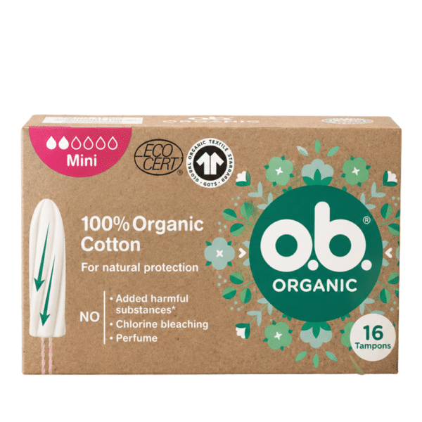 Дамски тампони OB Original Tampons 16 бр.Organic Mini