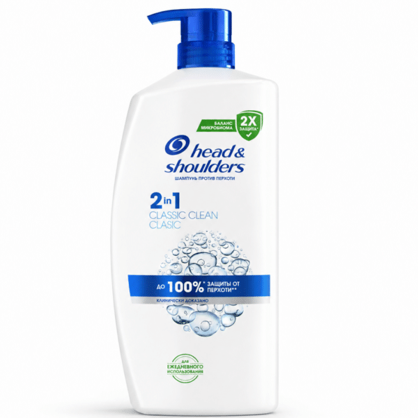 Шампоан Head& Shoulders 800 мл. -2 in 1 Classic