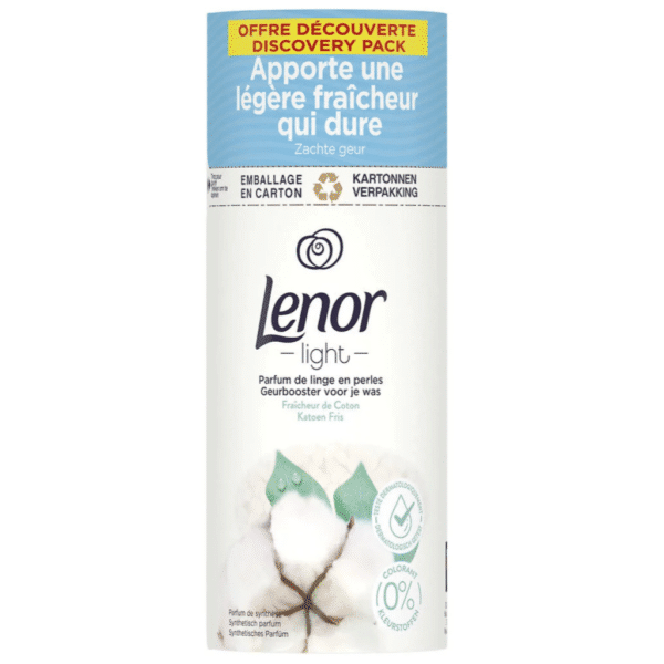 Омекотител Ленор ароматни перли 165гр. Cotton Fresh