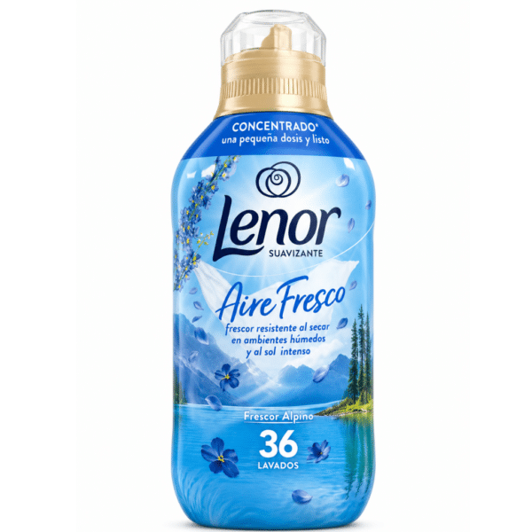 Омекотител Ленор 504 мл./36 пр. -Alpine Fresh