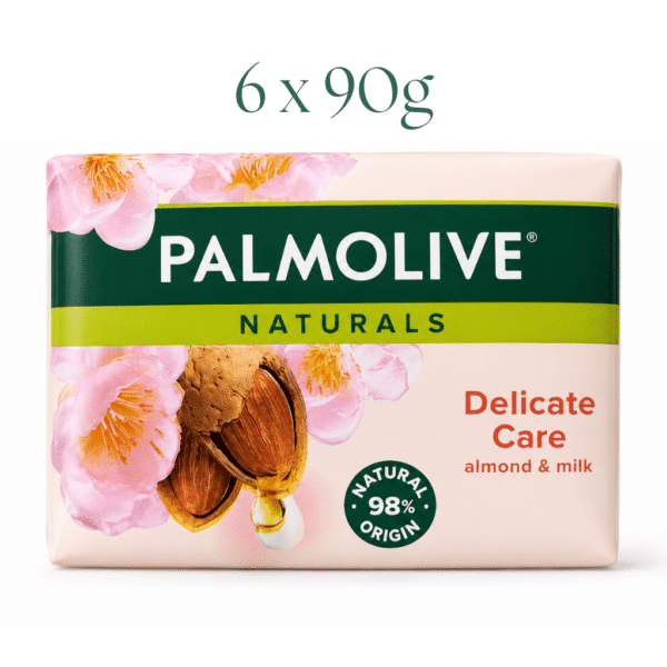 Сапун Палмолив 6*90гр.Delicate Care Almond & Milk