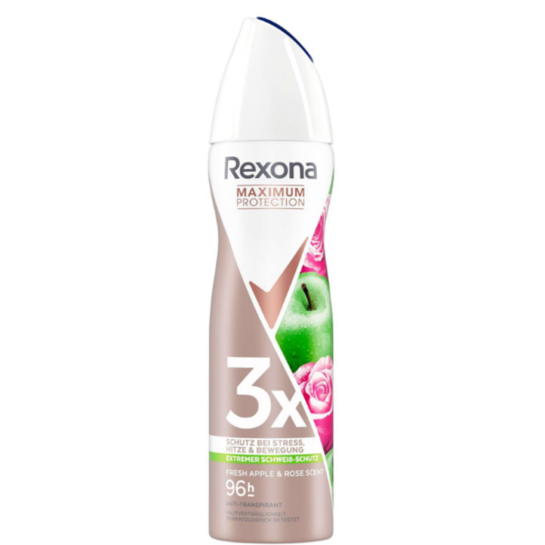 Дезодорант Рексона 150 мл. - Fresh Apple&Rose Scent 96ч.
