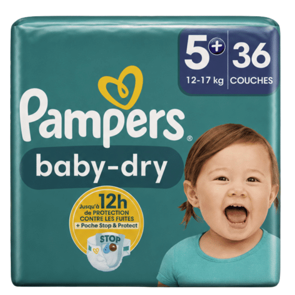 Памперс Baby Dry Diapers 36 бр.12-17 кг.-раз.5