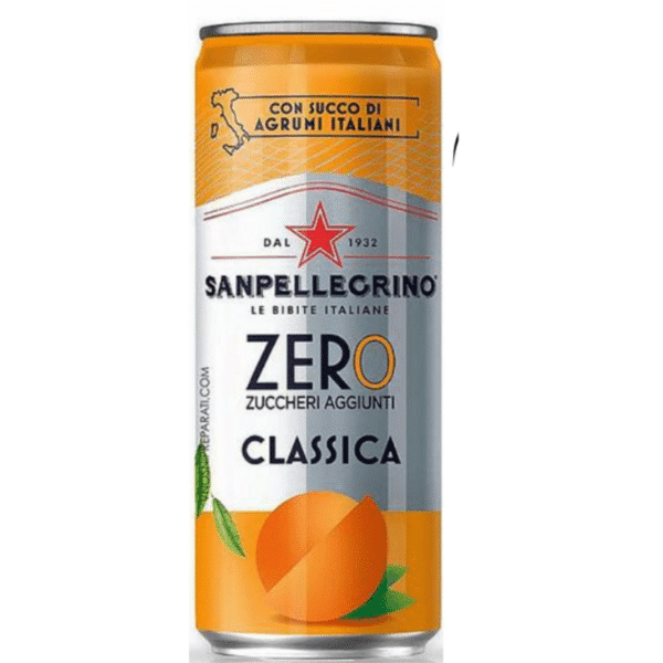 Санпелегрино 0.330мл.ARANCIATA ZERO
