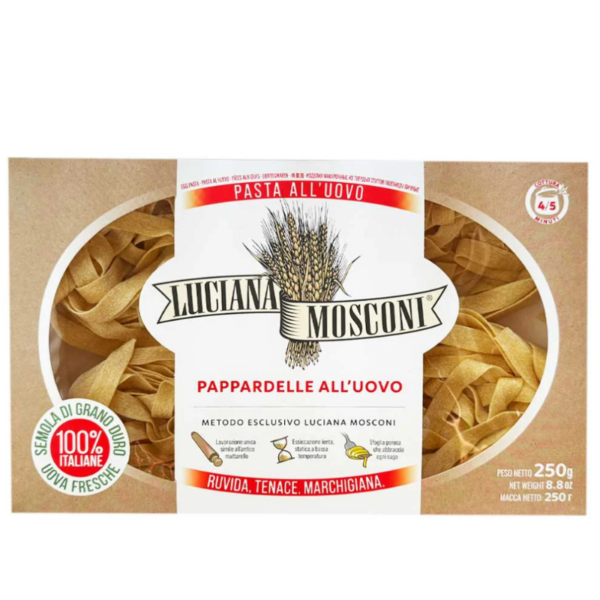 Паста с пресни яйца Pappardelle astuccio 250 гр.