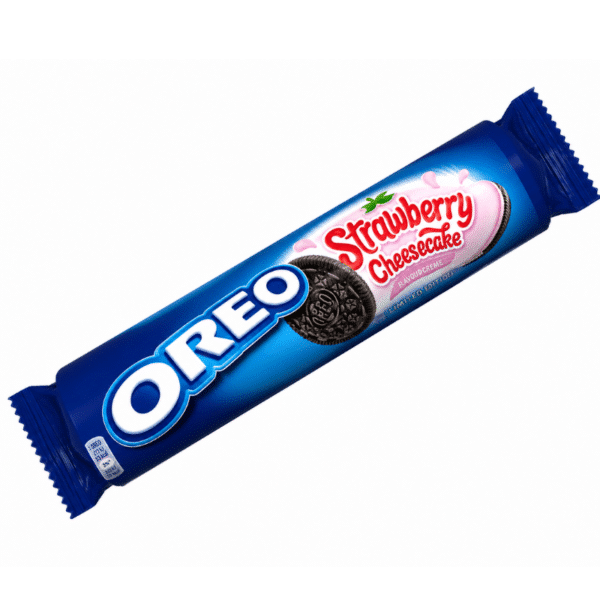 Бисквити OREO Strawberry Cheesecake 154гр.