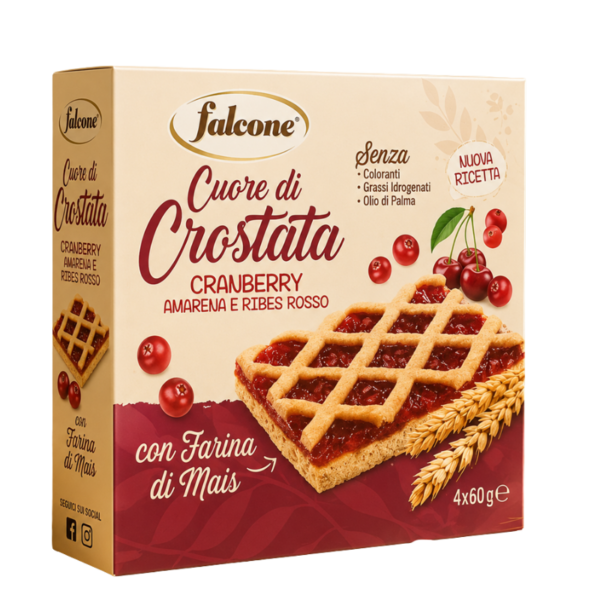 Тарт 4 бр.*60 гр.Cranberry 240 гр