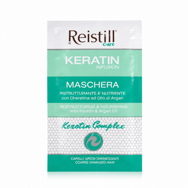 Саше Маска за Суха коса с кератин и арганово масло Reistill Keratin Infusion 10мл.
