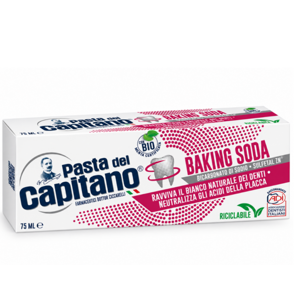 Паста за зъби Pasta del Capitano Baking Soda 75 мл.